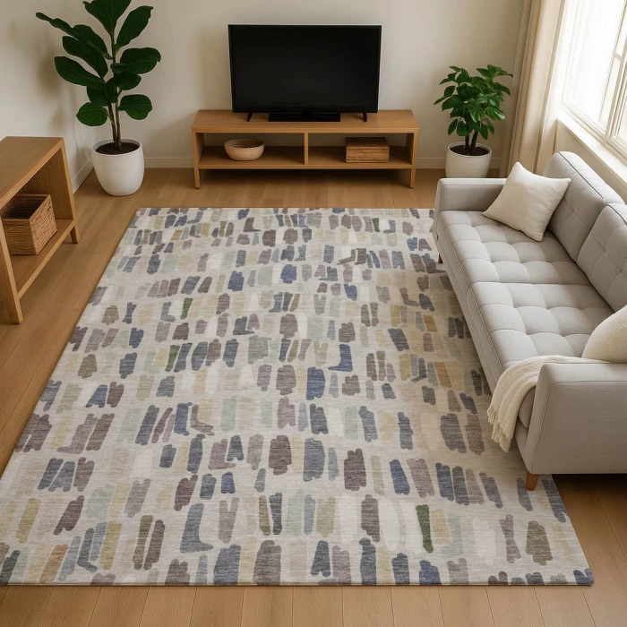 Dalyn Kenner Ivory KN5 2ft.6in. x 3ft.10in. Rect. Rug