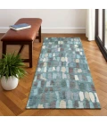 Dalyn Kenner Teal KN5 2ft.3in. x 7ft.6in. Rect. Rug