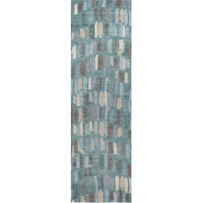 Dalyn Kenner Teal KN5 2ft.3in. x 7ft.6in. Rect. Rug
