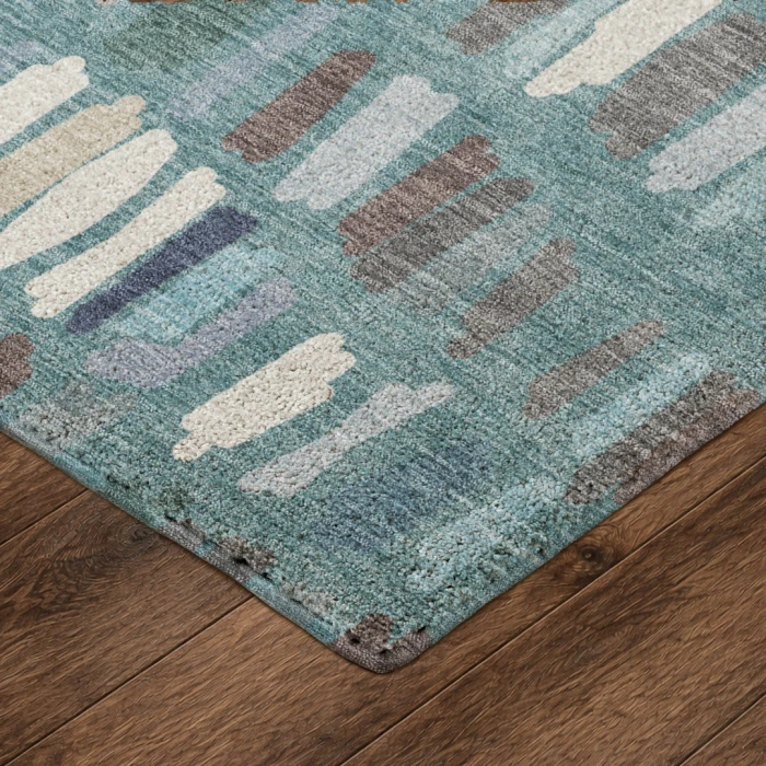 Dalyn Kenner Teal KN5 10ft. x 14ft. Rect. Rug