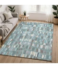 Dalyn Kenner Teal KN5 10ft. x 14ft. Rect. Rug