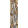 Dalyn Kenner Brown KN6 2ft.3in. x 7ft.6in. Rect. Rug