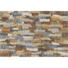Dalyn Kenner Brown KN6 1ft.8in. x 2ft.6in. Rect. Rug