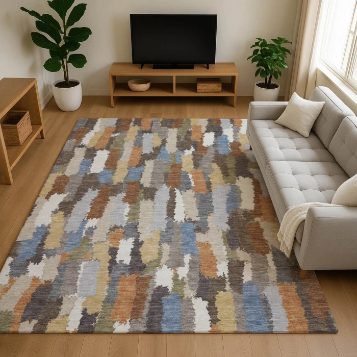 Dalyn Kenner Brown KN6 8ft. x 10ft. Rect. Rug