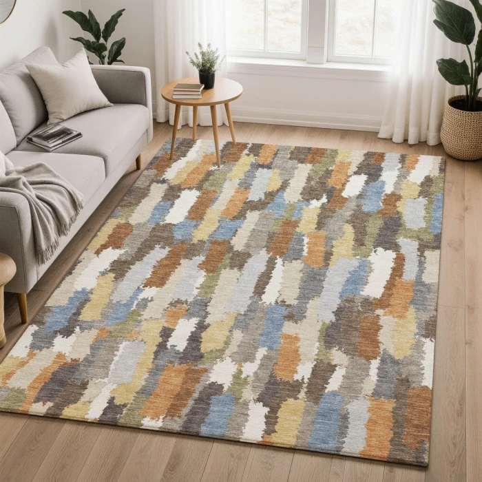 Dalyn Kenner Brown KN6 8ft. x 10ft. Rect. Rug