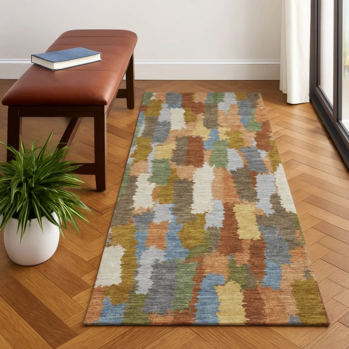 Dalyn Kenner Orange KN6 2ft.3in. x 7ft.6in. Rect. Rug