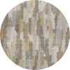 Dalyn Kenner Ivory KN6 8ft. x 8ft. Round Rug