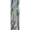 Dalyn Kenner Teal KN6 2ft.3in. x 7ft.6in. Rect. Rug