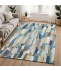 Dalyn Kenner Teal KN6 9ft. x 12ft. Rect. Rug