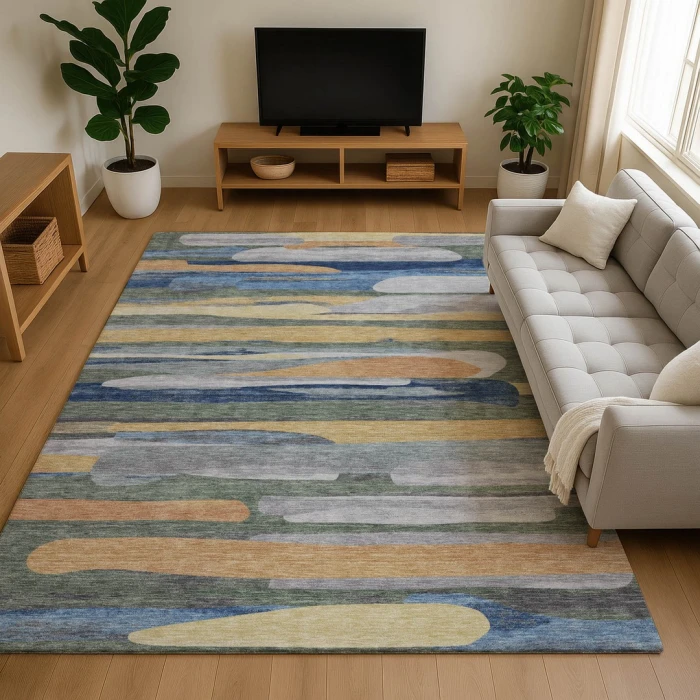 Dalyn Kenner Green KN7 2ft.6in. x 3ft.10in. Rect. Rug