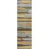 Dalyn Kenner Brown KN7 2ft.3in. x 7ft.6in. Rect. Rug