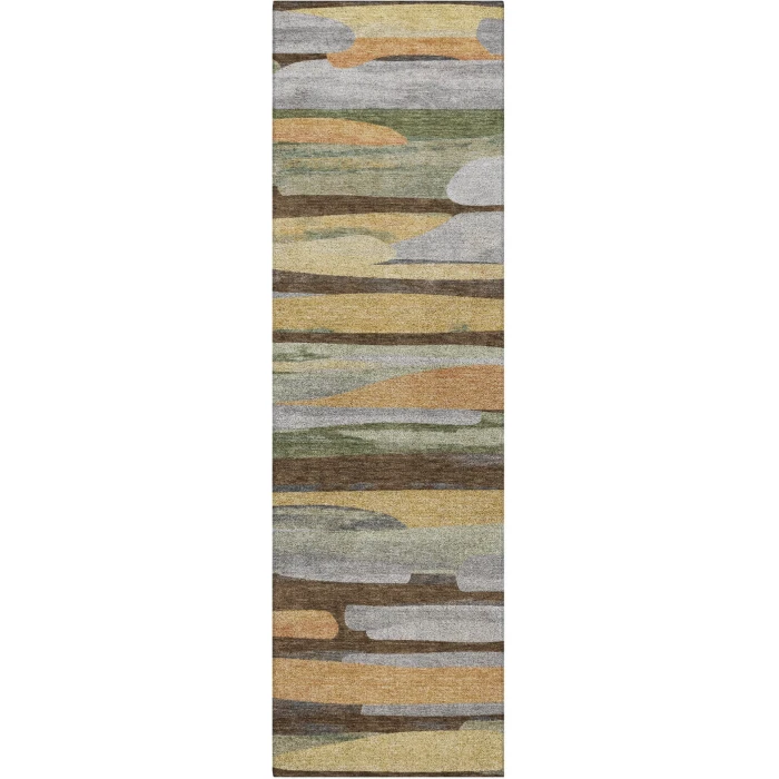 Dalyn Kenner Brown KN7 2ft.3in. x 7ft.6in. Rect. Rug