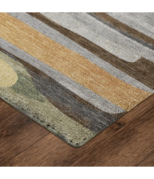 Dalyn Kenner Brown KN7 2ft.6in. x 3ft.10in. Rect. Rug