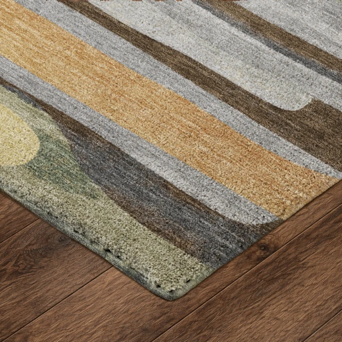 Dalyn Kenner Brown KN7 2ft.6in. x 3ft.10in. Rect. Rug