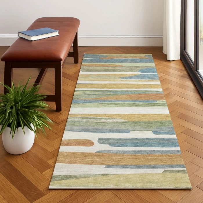 Dalyn Kenner Ivory KN7 2ft.3in. x 7ft.6in. Rect. Rug