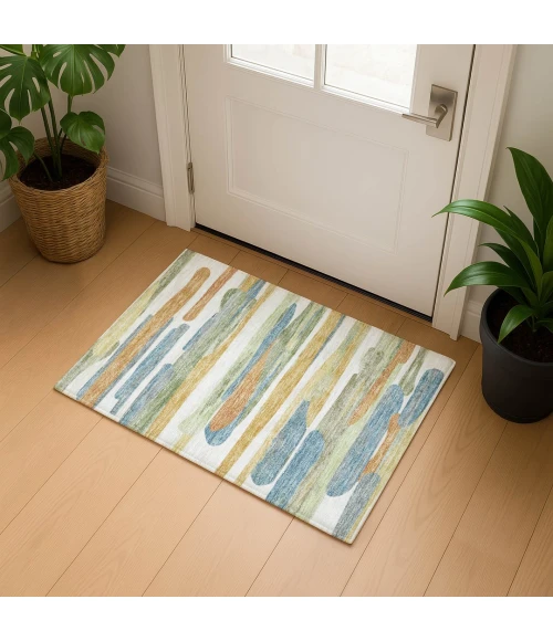 Dalyn Kenner Ivory KN7 1ft.8in. x 2ft.6in. Rect. Rug