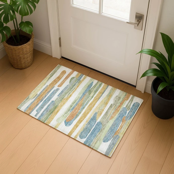 Dalyn Kenner Ivory KN7 1ft.8in. x 2ft.6in. Rect. Rug