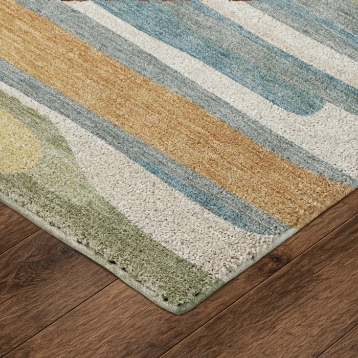 Dalyn Kenner Ivory KN7 1ft.8in. x 2ft.6in. Rect. Rug