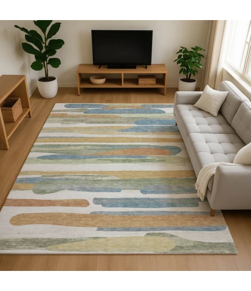 Dalyn Kenner Ivory KN7 2ft.6in. x 3ft.10in. Rect. Rug