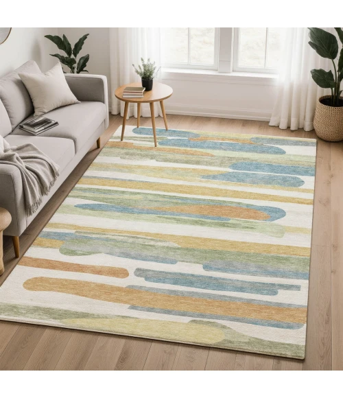 Dalyn Kenner Ivory KN7 2ft.6in. x 3ft.10in. Rect. Rug