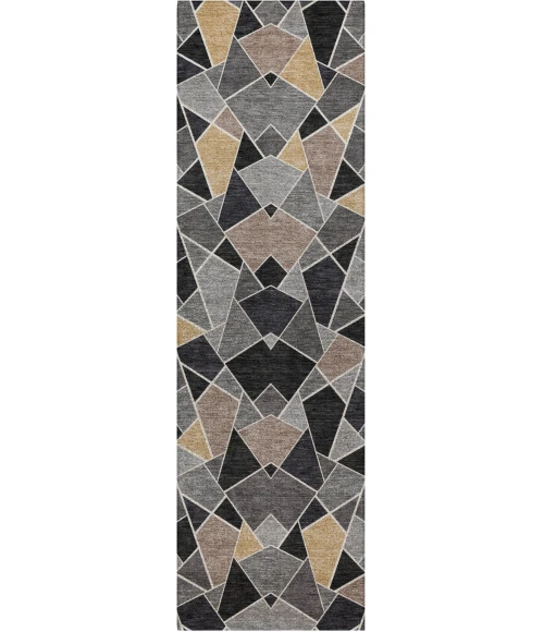 Dalyn Kenner Black KN8 2ft.3in. x 7ft.6in. Rect. Rug