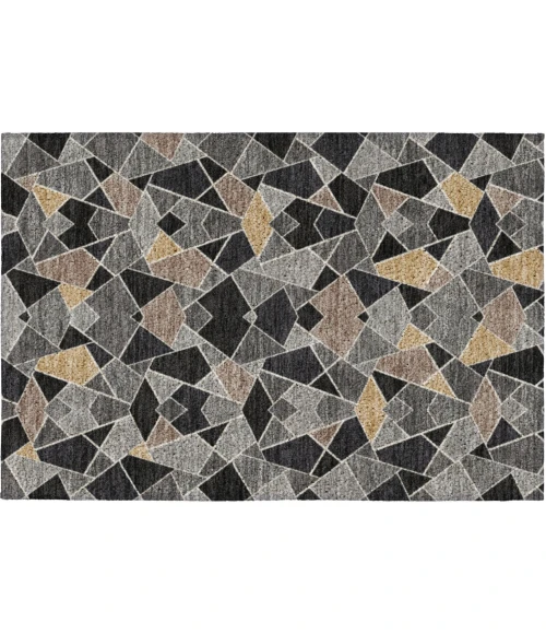 Dalyn Kenner Black KN8 1ft.8in. x 2ft.6in. Rect. Rug