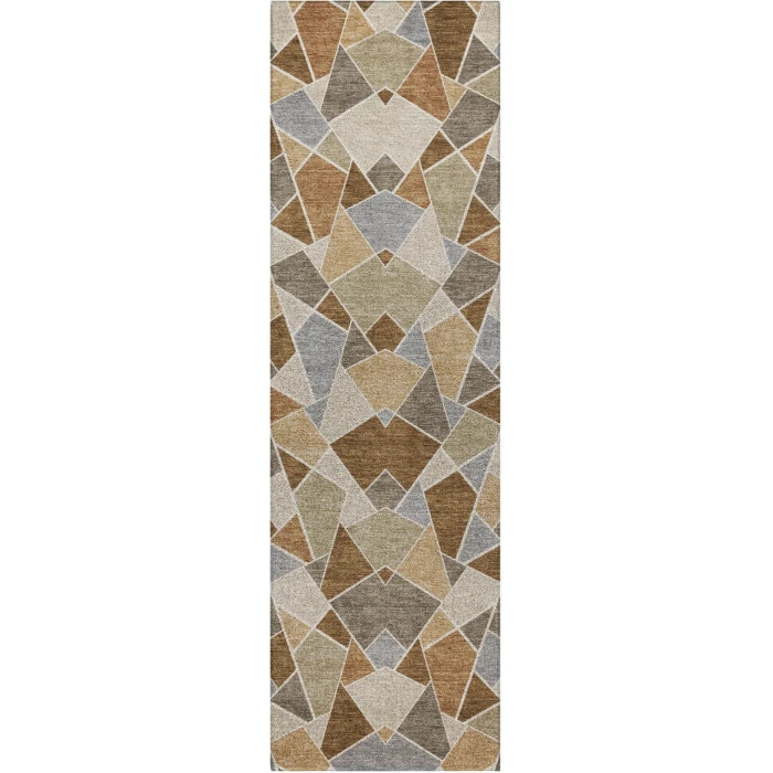 Dalyn Kenner Brown KN8 2ft.3in. x 7ft.6in. Rect. Rug