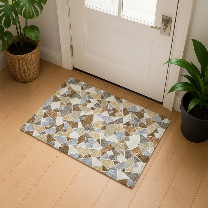 Dalyn Kenner Brown KN8 1ft.8in. x 2ft.6in. Rect. Rug