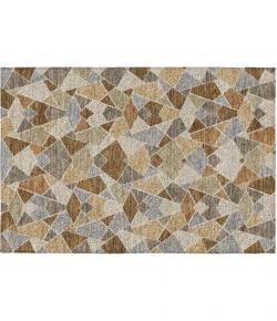 Dalyn Kenner Brown KN8 1ft.8in. x 2ft.6in. Rect. Rug