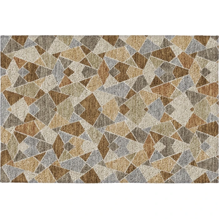 Dalyn Kenner Brown KN8 1ft.8in. x 2ft.6in. Rect. Rug