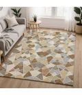 Dalyn Kenner Brown KN8 2ft.6in. x 3ft.10in. Rect. Rug