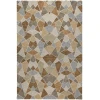 Dalyn Kenner Brown KN8 2ft.6in. x 3ft.10in. Rect. Rug