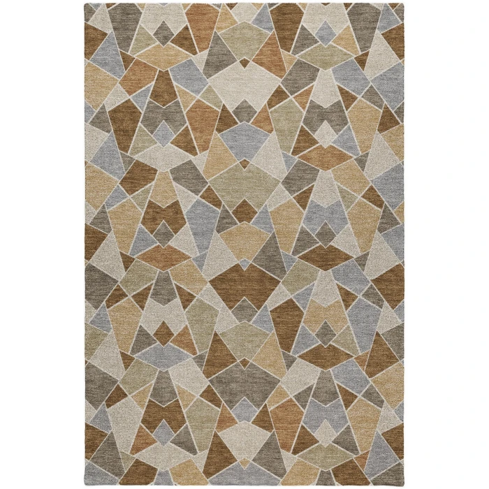 Dalyn Kenner Brown KN8 6ft.6in. x 9ft.6in. Rect. Rug