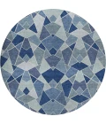 Dalyn Kenner Blue KN8 8ft. x 8ft. Round Rug