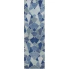 Dalyn Kenner Blue KN8 2ft.3in. x 7ft.6in. Rect. Rug