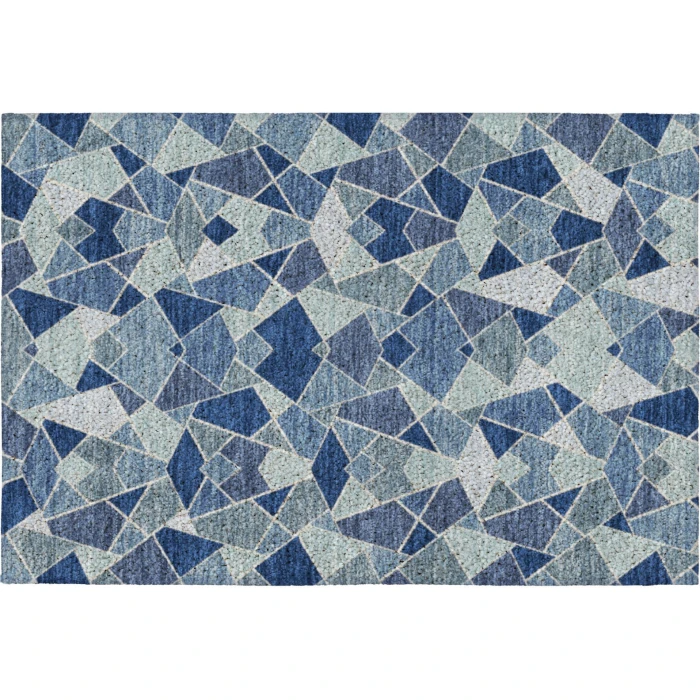 Dalyn Kenner Blue KN8 1ft.8in. x 2ft.6in. Rect. Rug