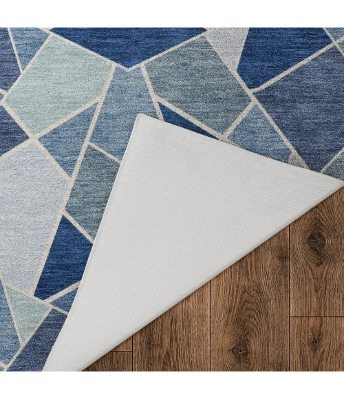 Dalyn Kenner Blue KN8 2ft.6in. x 3ft.10in. Rect. Rug