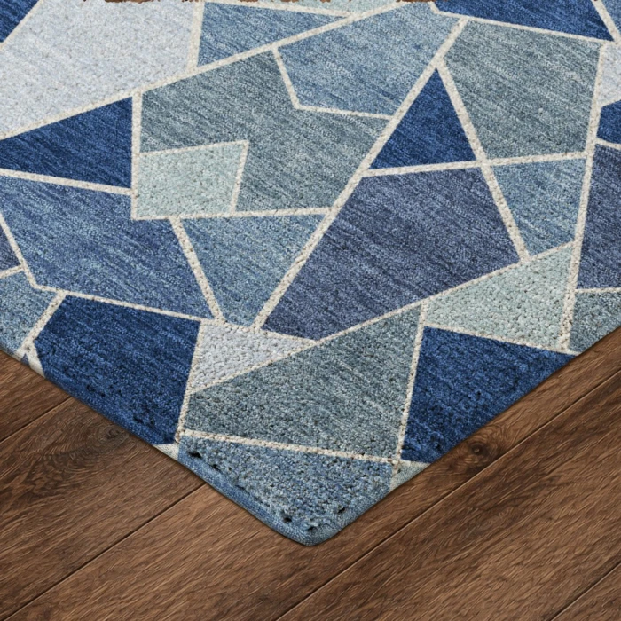 Dalyn Kenner Blue KN8 1ft.8in. x 2ft.6in. Rect. Rug