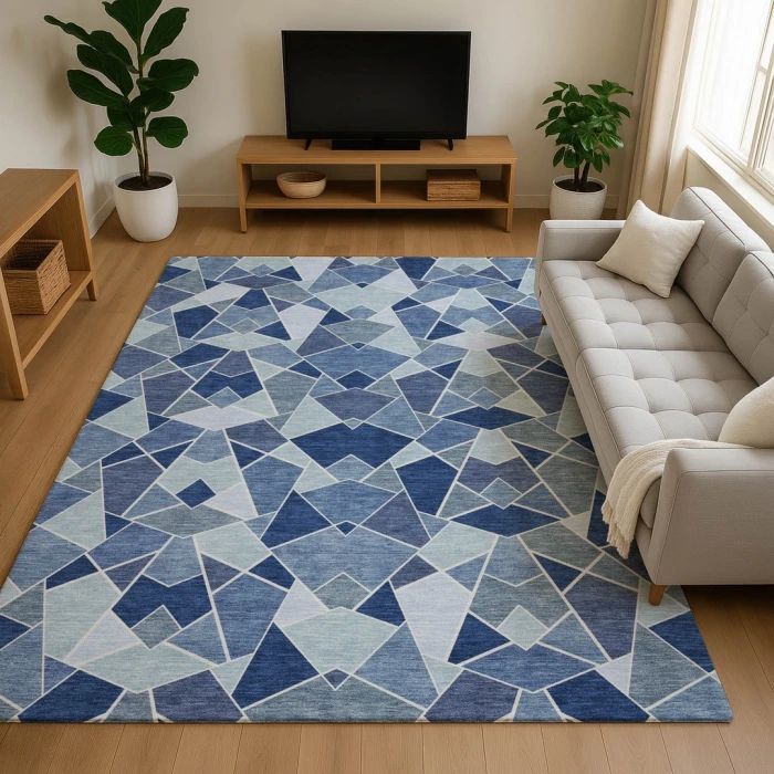 Dalyn Kenner Blue KN8 3ft. x 5ft. Rect. Rug