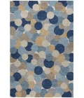 Dalyn Kenner Blue KN9 2ft.6in. x 3ft.10in. Rect. Rug