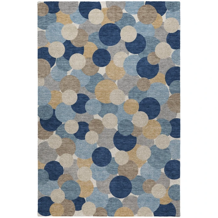 Dalyn Kenner Blue KN9 2ft.6in. x 3ft.10in. Rect. Rug
