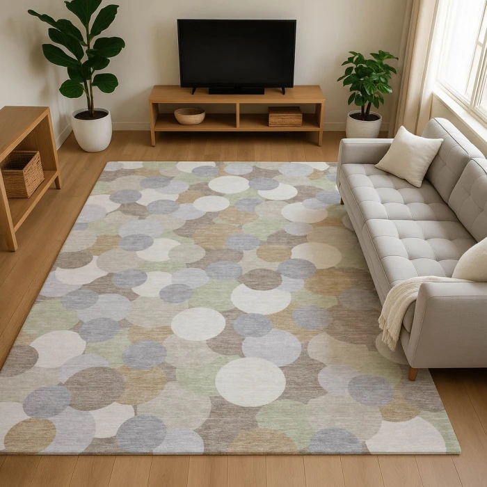 Dalyn Kenner Brown KN9 2ft.6in. x 3ft.10in. Rect. Rug