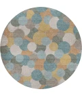 Dalyn Kenner Multi KN9 8ft. x 8ft. Round Rug