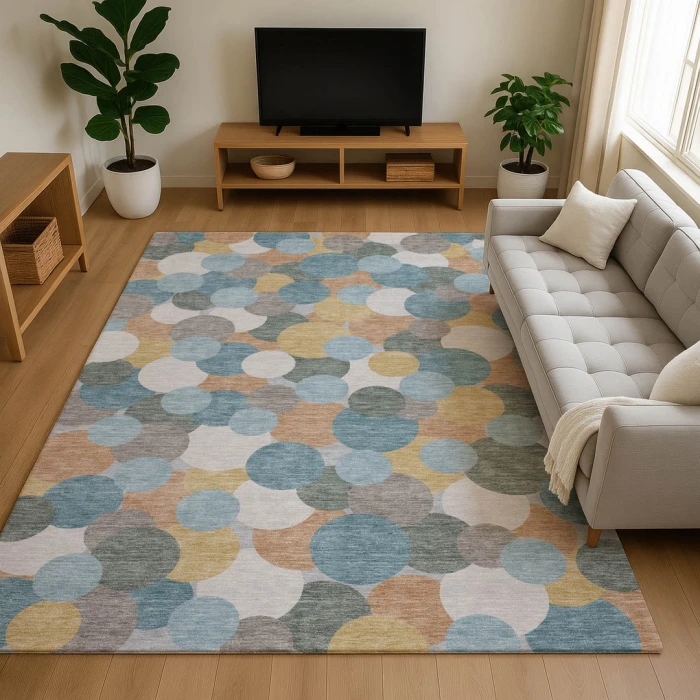 Dalyn Kenner Multi KN9 2ft.6in. x 3ft.10in. Rect. Rug