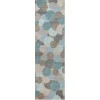 Dalyn Kenner Teal KN9 2ft.3in. x 7ft.6in. Rect. Rug