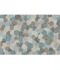 Dalyn Kenner Teal KN9 1ft.8in. x 2ft.6in. Rect. Rug