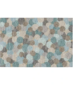 Dalyn Kenner Teal KN9 1ft.8in. x 2ft.6in. Rect. Rug