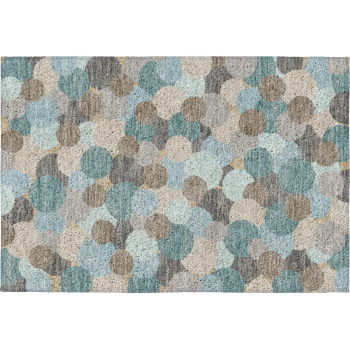 Dalyn Kenner Teal KN9 1ft.8in. x 2ft.6in. Rect. Rug
