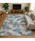 Dalyn Kenner Teal KN9 2ft.6in. x 3ft.10in. Rect. Rug