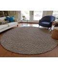 Dalyn Indoor/Outdoor Laidley LA1 Chocolate Washable 10' x 10' Rug
